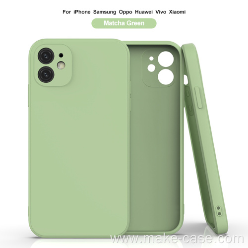 Liquid Silicone Oil Coating TPU Phone Case